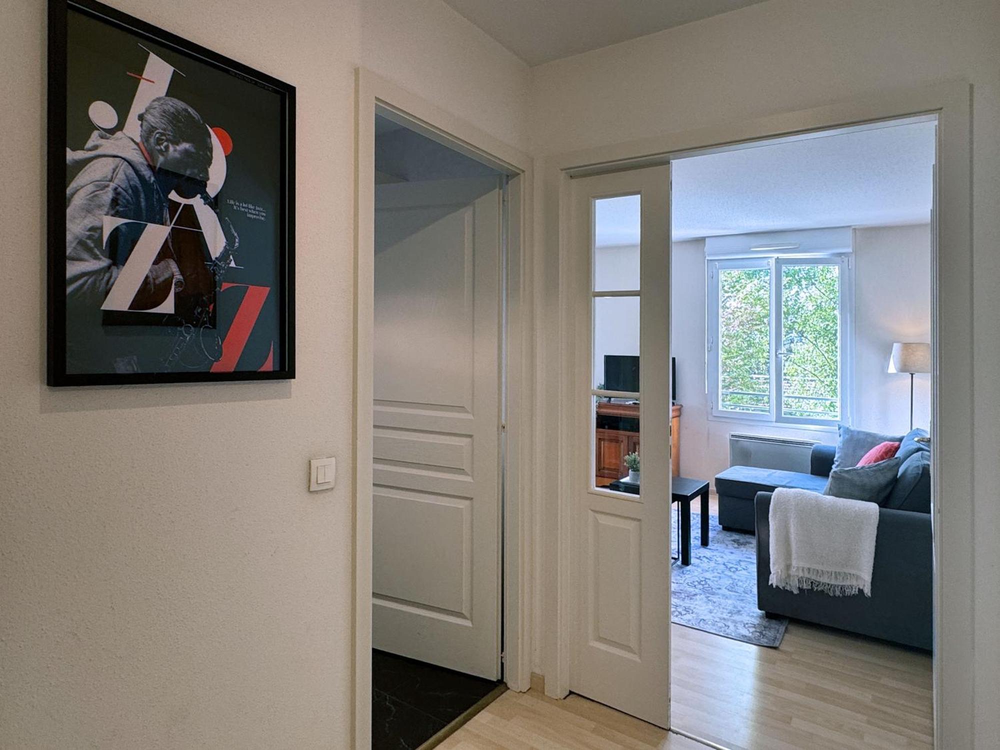 Joli 3P Avec Terrasse Et Garage Proche Centre Apartman Strasbourg Kültér fotó