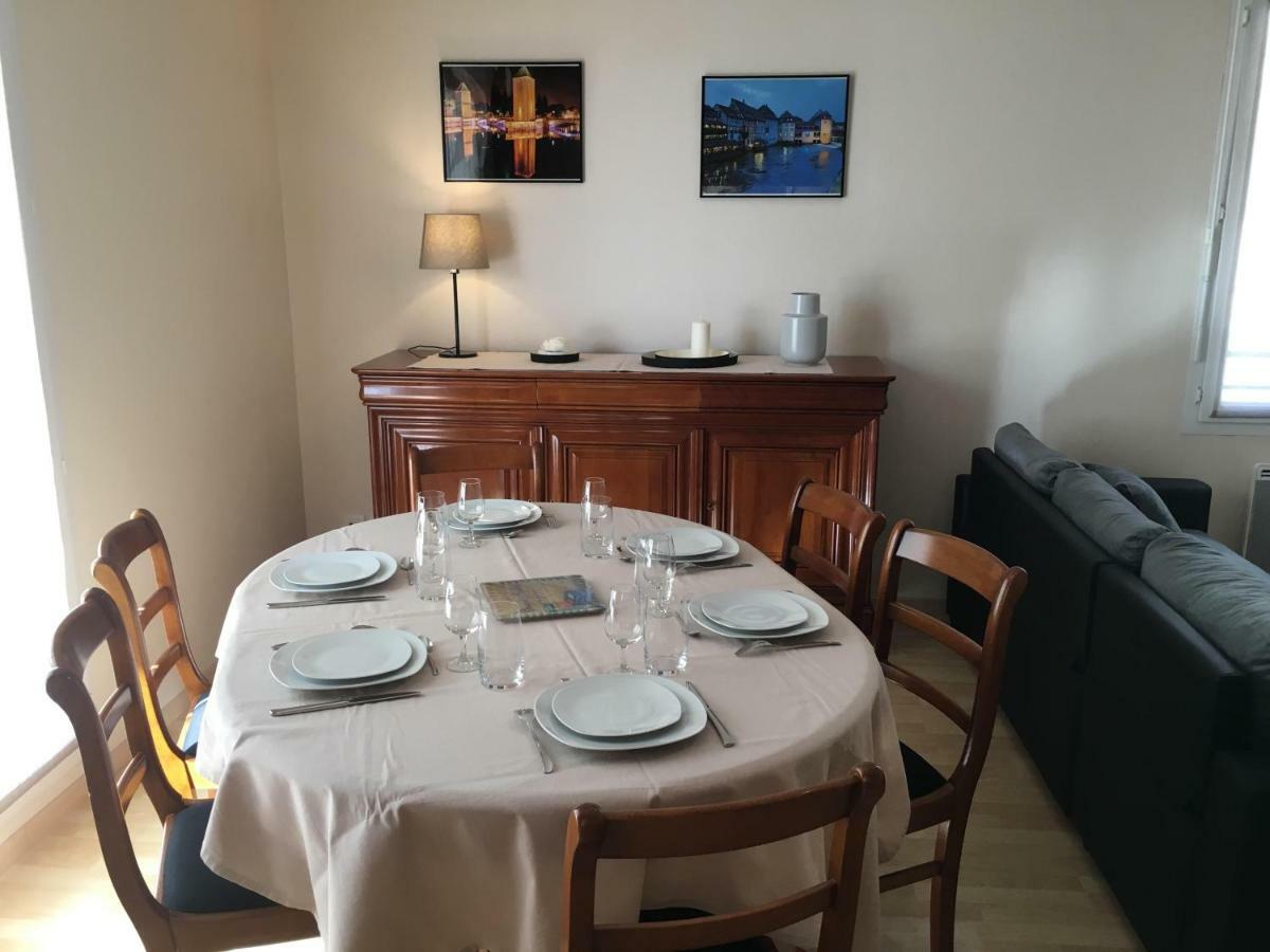 Joli 3P Avec Terrasse Et Garage Proche Centre Apartman Strasbourg Kültér fotó
